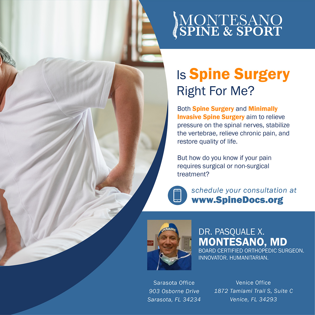 Read more about the article Is Spine Surgery Right For Me?